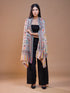 Women's Pure Wool Faux Pashmina Kalamkari Printed Embroidery Stole